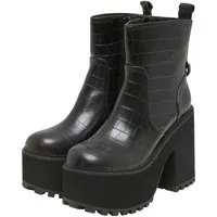 Buffalo Buffalo KILLAH ZIP BOOT MID - VEGAN NAPPA Stiefel