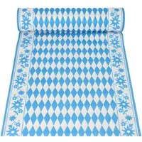 PAPSTAR Tischläufer Tischläufer, stoffähnlich, Airlaid 24 m x 40 cm Bayrisch Blau