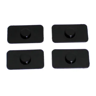 4x PDC Dummy Satz schwarz für 18mm PDC Bohrung Stoßstange für Original Sensor