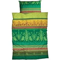 CASATEX Bettwäsche Esa, Satin, 2 teilig, Ornamente und Blüten Design