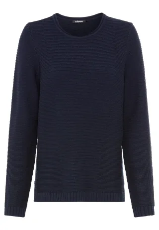 Olsen - Pullover Long Sleeves power navy - Gr. - 42