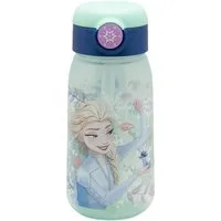 Storline Trinkflasche Frozen 510ml – Snowy Tale – Kinderflasche mit Trinkhalm