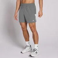 MP Herren Active Training 5 Shorts mit Taschen – Stahlgrau - XS