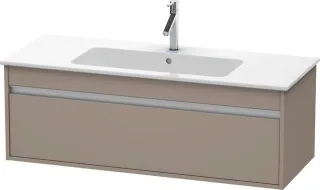 Duravit Ketho Waschtischunterbau wandhängend Basalt Matt 1200x475x410 mm - KT642104343 KT642104343