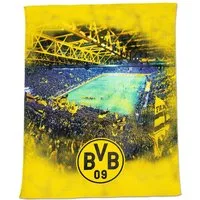 BVB Kopfkissen BVB-Fleecedecke mit Stadionprint (150x200cm), Füllung: 100 % Polyester, Bezug: 100 % Polyester, Rückenschläfer
