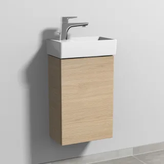 Sanipa 3way Waschtischunterbau zu Villeroy & Boch Avento Waschtisch mit 1 Tür, Eiche-Nordic SM62748