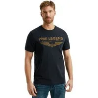 PME LEGEND T-Shirt SHORT SLEEVE R-NECK LOGO CARRIER (1-tlg) mit Stretch