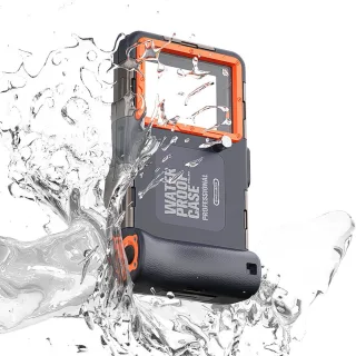 Shellbox Multicolor Waterproof Phone Case IP68 Standard 15M/50ft Diving/Swimming Photography Professional Diving Waterpr