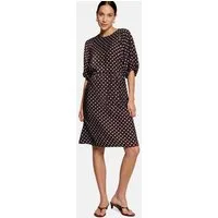 Zero Druckkleid Damen mit Bindegürtel Material