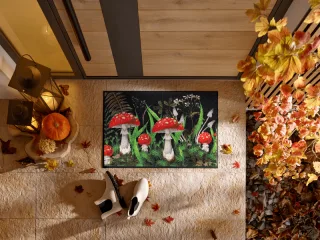 Paddehatte wash + dry Fußmatte | Größe: 50x75cm