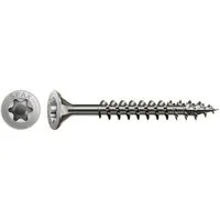 SPAX Schraube Spax Edelstahl 5 x 80 mm Senkkopf T-STAR plus Vollgewinde 4CUT Edelsta
