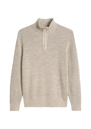 Marc o Polo - Knit Pullovers Longsleeve - 2673/Light Beige_Multi Light_BeigeMulti01 - Gr. - XL