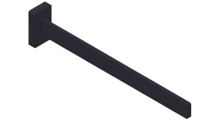 Giese Handtchhalter starr schwarz matt, 91670-14 91670-14