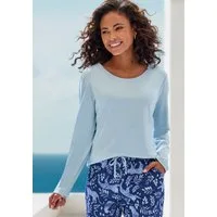 Vivance Dreams by Lascana Pyjamaoberteil (1-tlg) in angenehmer Single-Jersey-Qualität