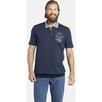 Jan Vanderstorm Poloshirt ORVAR +Fit Kollektion, Bauchschnitt