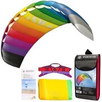 Invento Flug-Drache HQ Symphony Beach III 2.2 Rainbow, Lenkmatte 220 cm, (Symphony Beach III), Lenkmatten