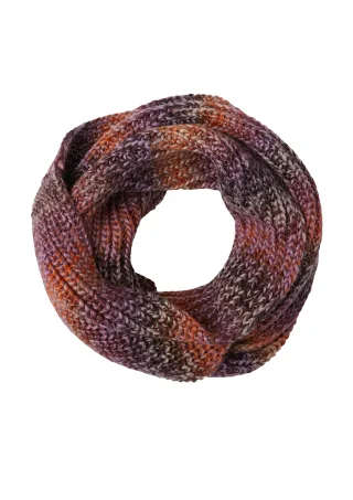 s.Oliver - Snood lila/mehrfarbig - Gr. - ONESIZE