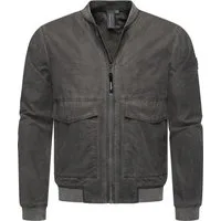 Ragwear Bomberjacke Daq lässige Herren Jacke kurz mit Rippstrickbündchen