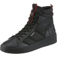 HUGO Lyde Schnürboots Schnürstiefelette, High Top-Sneaker in sportivem Look, Logoschriftzug