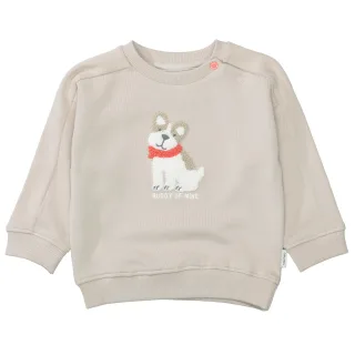 STACCATO - Kn.-Sweatshirt,oversized light taupe - Gr. - 68