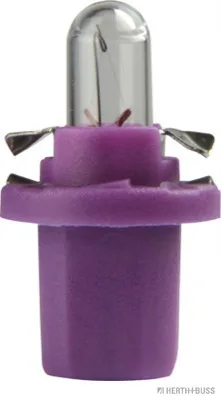 HERTH&BUSS Glühlampe, Instrumentenbeleuchtung, 12 V, 0,4 W, BAX10d, BX8,5d lila - 89901276