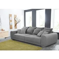 Jockenhöfer Gruppe Big-Sofa Moldau, B. 306 cm, mit Federkernpolsterung, Liegefläche 120x240 cm, Mega-Sofa, mit 4 Zierkissen & Federkern