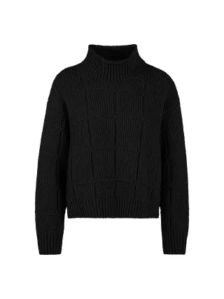 Marc Cain Collections - Oversize-Pullover Knitted in Germany black new - Gr. - 34