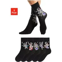 H.I.S Socken (Packung, 5-Paar) mit Astronaut-Motiven