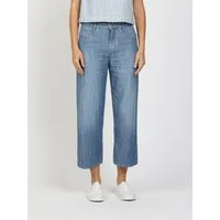 GANG Weite Jeans 94CAROL CULOTTE Light Denim, 5-Pocket-Stil