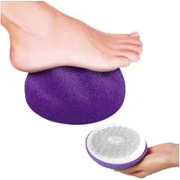 Velform® Bimsstein Foot Pumice, 1-tlg., Fußreiniger & Hornhautentferner für Dusche & Badewanne