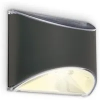 Briloner Leuchten Außen-Wandleuchte 3133015, LED fest integriert, 3000K - Warmweiß