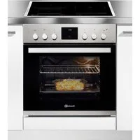 BAUKNECHT Flex-Induktions-Herd-Set HEKO BOLERO FLEXI, mit 2-fach-Teleskopauszug, Flexi Duo – kombinierbare Zonen für flexibles Kochen