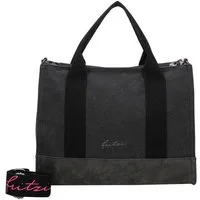 Fritzi aus Preußen Shopper Canvas Tote Bag, mit abnehmbarem Schulterriemen