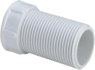 Viega Verlängerungsstück 5625.55, in G1 x 50mm Kunststoff weiss 131623