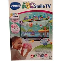 Vtech® Lernspielzeug V-Tech 80-613254 ABC Smile TV Kabellose Spielkonsole, Fernseher