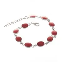 Bella Carina Armband Armband mit Schaum Koralle, mit Schaum Koralle