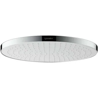 Duravit Kopfbrause UV0662017010 d= 230mm, Anschlussgewinde G 1/2, chrom/weiß