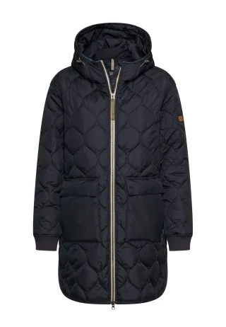 camel active - Winddichter Mantel mit Übergroßer Passform navy - Gr. - 40