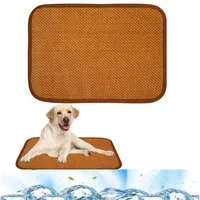 FOUORTUNATE-BEE Tierbett Kühlmatte für Hunde und Katzen Selbstkühlende Haustiermatte, Für Zuhause Auto Reise Sommer Kühlunterlage für Haustiere