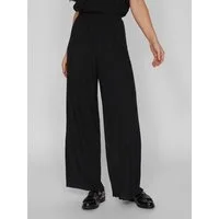 Vila Schlupfhose VIPLISA HW LOOSE PANTS - NOOS Sommerhose, plissierte Optik