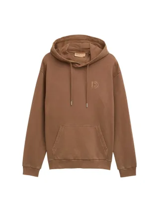Denim Tom Tailor - Overdyed Hoodie Sweatshirt golden clay - Gr. - L
