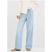 bonprix Weite Jeans lockerer Loose Fit, low Stretch Denim, 5-Pocket-Design