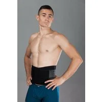 Lorey Medtec Rückenbandage Lumbalstütze mit 3D-Netzgewebe & Flachfedern – verstellbar, Unisex