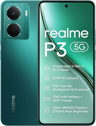 Realme P3 5G 8/256GB [Dual-Sim] starlight green
