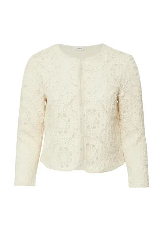 s.Oliver - Indoor-Jacke beige - Gr. - 48