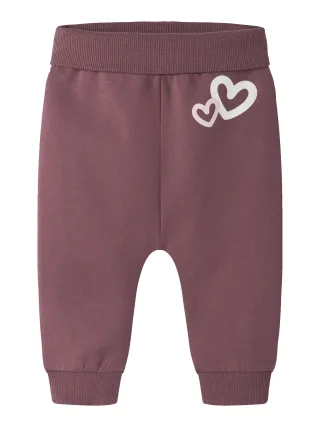 NAME IT - NBFVRILLIE SWEAT PANT BOX BRU Wild Ginger - Gr. - 74