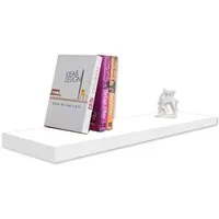HTI-Living Wandregal Wandregal 120 cm Altona Weiß, Stück 1-tlg., Wandboard Bücherregal