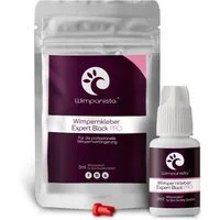 Wimpanista Wimpernkleber Expert Black PRO. Trocknungszeit 0.5-1 Sek., für die professionelle Wimpernverlängerung
