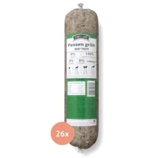 Simple BARF Pansen grün 26x1 kg