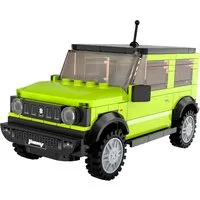 Jamara CaDA, Bricks,Suzuki Jimny grün (402865) Konstruktions-Spielset, (192 St)